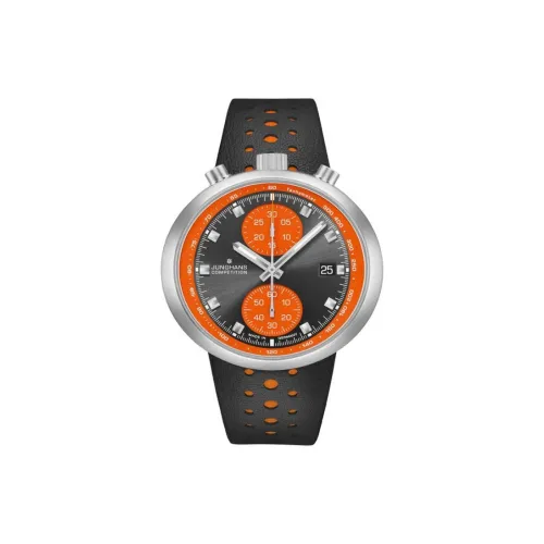 JUNGHANS Автоматический Механический Часы для мужчин, 45,5 мм, Серый