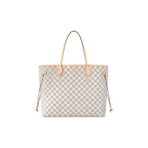 LOUIS VUITTON NEVERFULL Покрытый холст Тоут Сумка Сумка для покупок Сумка Сумка через плечо Женская Розовая