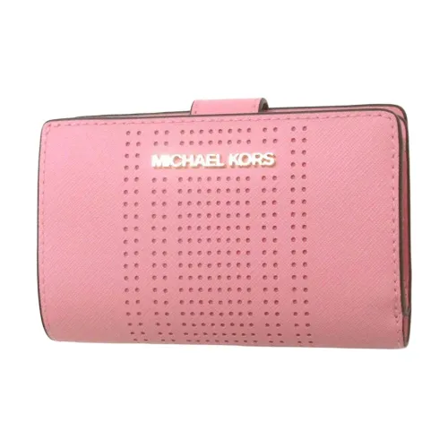 MICHAEL KORS Тисненая кожа Кошелек Женские Розовый