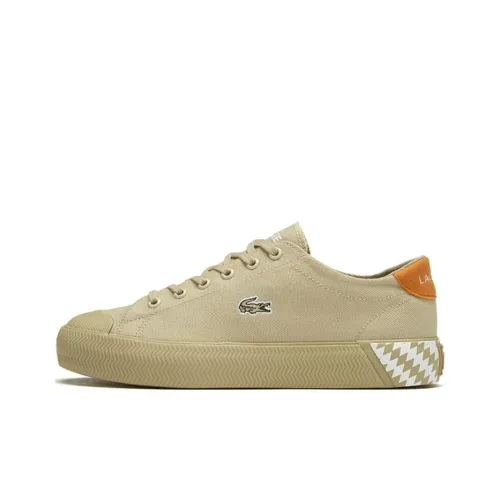 LACOSTE Скейтборд Кроссовки Низкие Хаки Женские