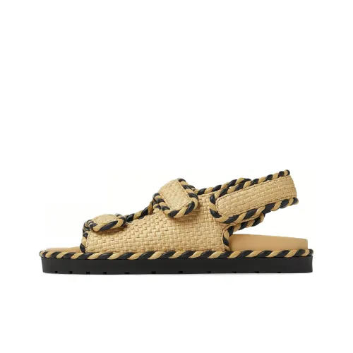 Bottega Veneta Джек One Ремень Сандалии Женские Хаки