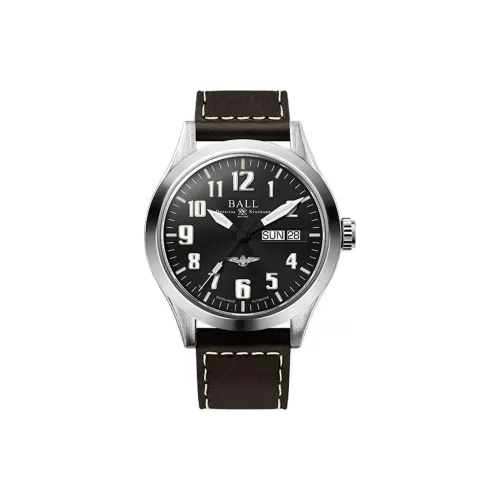 Шар Engineer III Collection Автоматический Механический Механизм Мужские Часы Часы 40 мм Черный Циферблат