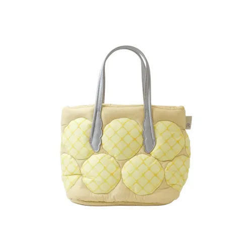 ROOTOTE X TSUYUKO Коллаборация Полиэстер Тоут Сумка Сумка для покупок Сумка Женская Дынный С наполнителем