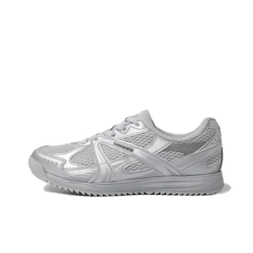 Umbro Беговые кроссовки Низкие Топ Серебристо-Белый Унисекс