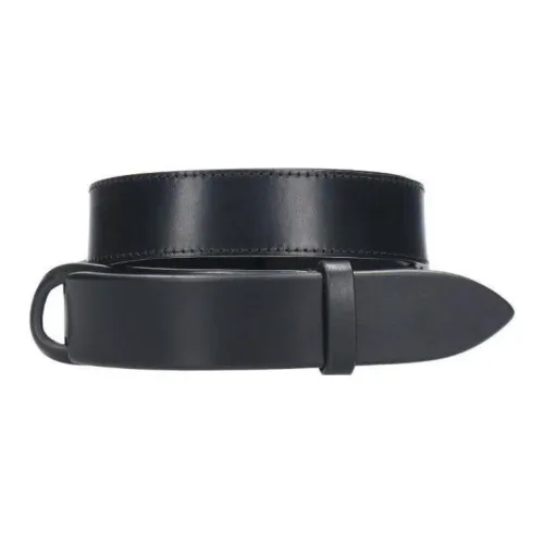 Orciani Логотип Идентификация Натуральная кожа Ремни Мужской Черный