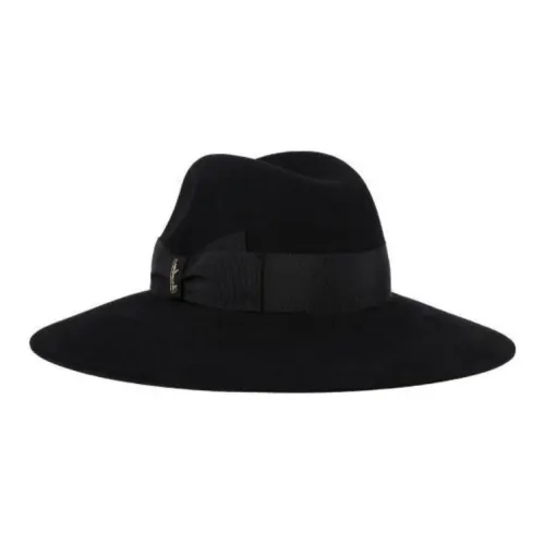 Borsalino Felt Cylinders Women's Black Борасилино Фетр Цилиндры Женские Черный