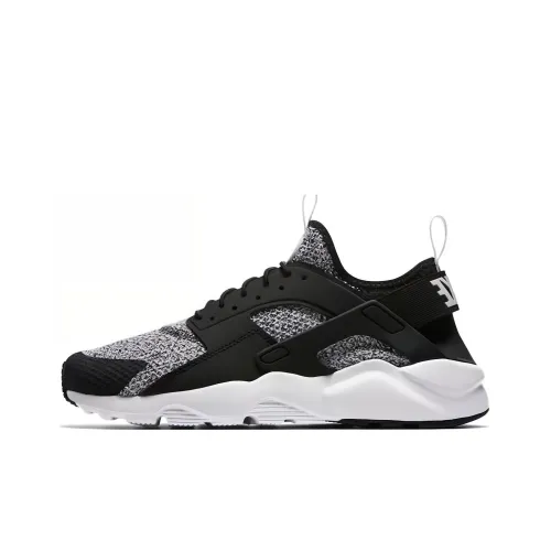 Nike Air Huarache Амортизация Износостойкий Низкий Топ Беговые кроссовки Унисекс Черный