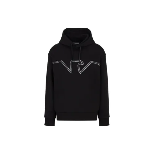 EMPORIO ARMANI FW24 Свитшот Мужской Черный