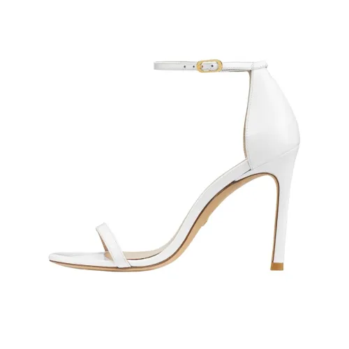 Stuart Weitzman SW Nudistsong One Ремень Сандалии 10,5 см Женские Белые