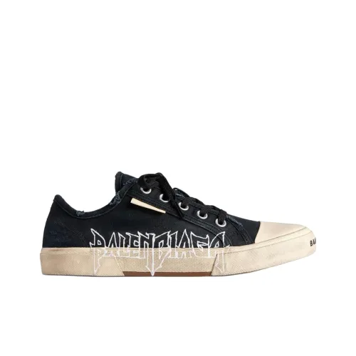 Balenciaga Paris Low Топ Скейтборд Кроссовки Мужские Черные