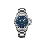 Темно-синий циферблат часов