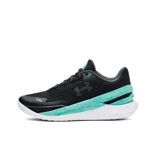 Under Armour Curry 2 Баскетбольные кроссовки Low Топ Черный Синий Мужской