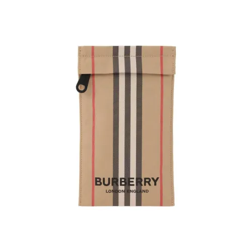 Burberry Ткань Кошелек для монет Женский Бежевый