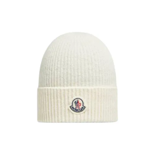 Moncler Шерстяные Шапки Мужской Белый