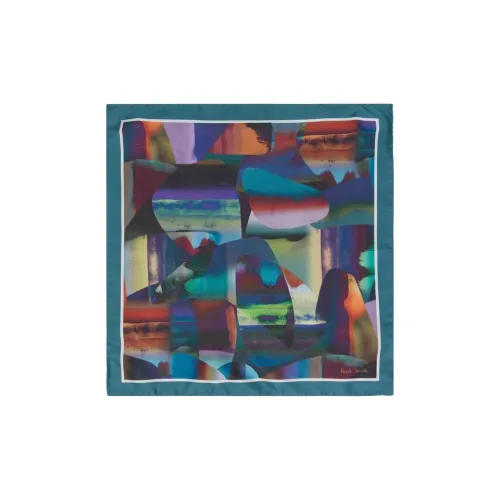 Paul Smith Шелковые шарфы Унисекс