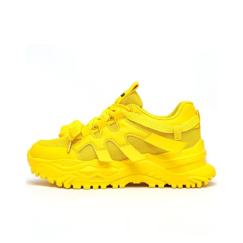 JKEM Low Top Толстая подошва Желтая Унисекс