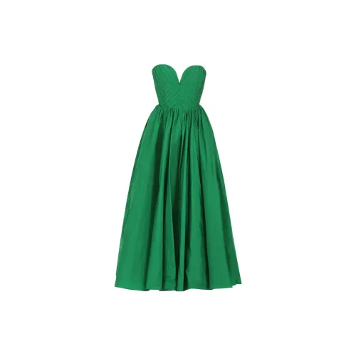 ELIE SAAB Зеленые Женские Платья без рукавов