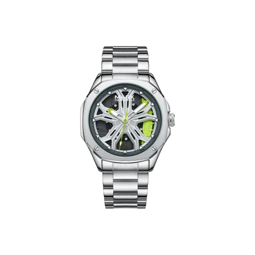 FAIRWHALE Кварцевый механизм металлический ремешок мужские часы черный циферблат