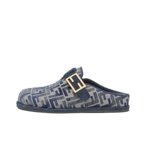 FENDI Feel Домашние тапочки Женские Синие