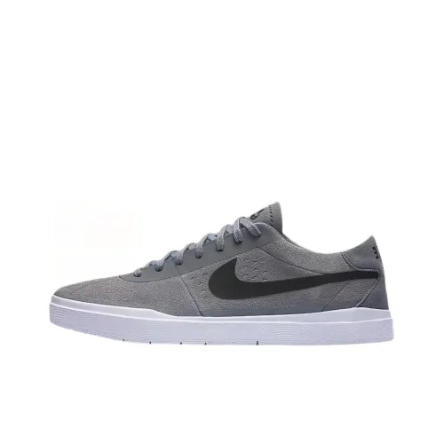 Nike SB Bruin Hyperfeel Амортизация Износостойкие Низкие Кроссовки для Скейтбординга Мужские Серые