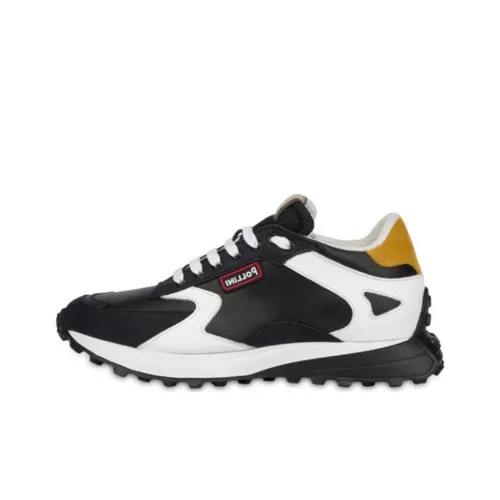 Pollini Повседневный Низкий Топ Черный Мужской