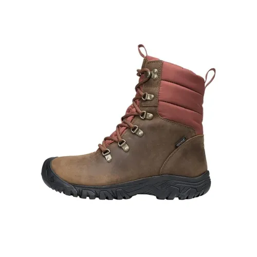 Keen GRETA Сноубутсы Коричнево-красный Женские