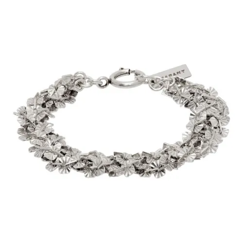 ISABEL MARANT Браслеты из латани Мужской Серебряный