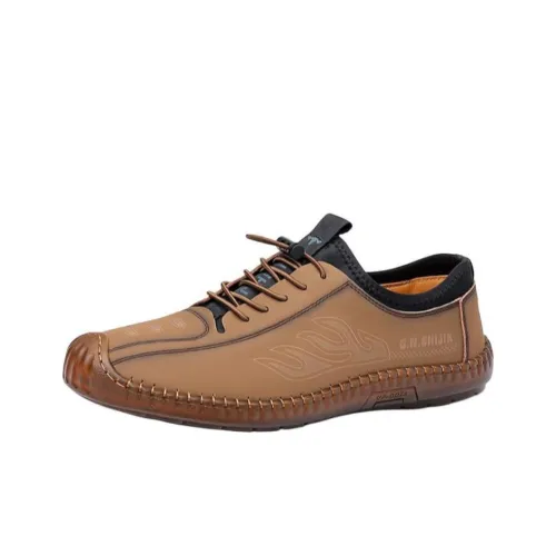GNSJ Casual Низкий Топ Khaki Мужской