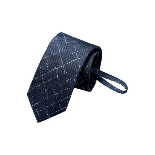 GOLDLION Тутовый шелк Премиум Универсальный Офисный стиль Интервью And Коммутирование Галстуки Мужской Темно-синий