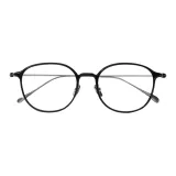 [Японский Daimyo] Старый цветок 150 градусов, анти-синий свет-7155 черный