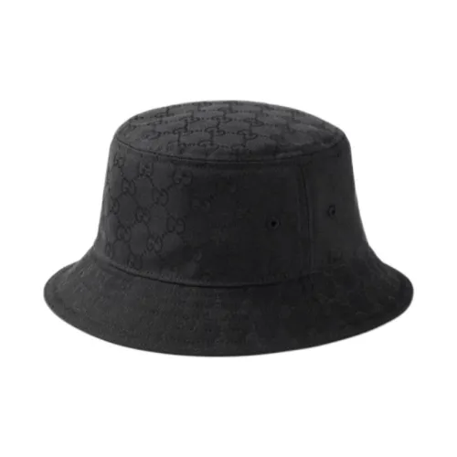 GUCCI Canvas Панамы Унисекс Черный