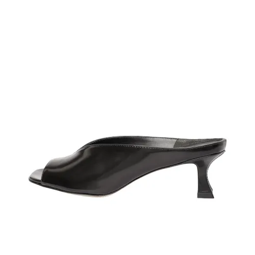 Sarah Chofakian Слипоны 4,5 см Женские Черные