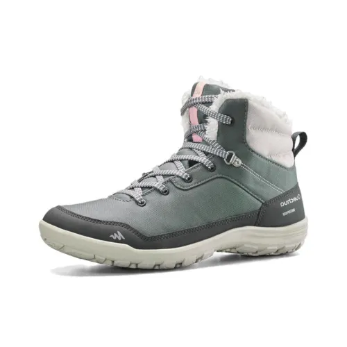 DECATHLON Альпинистские и туристические ботинки High Top Серый хаки Женские