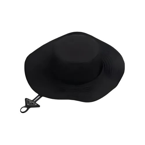 PRADA Переработанный полиамид Шапки и кепки Мужской Черный