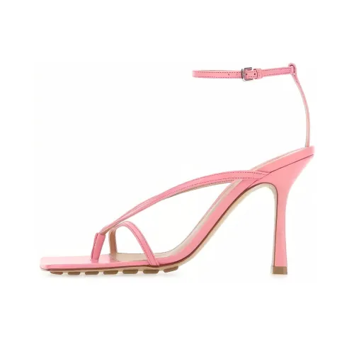 Bottega Veneta One Ремень Сандалии Женские Розовые