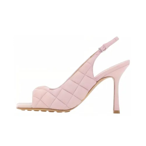 Bottega Veneta Утепленные One Ремень Сандалии Женские Розовые