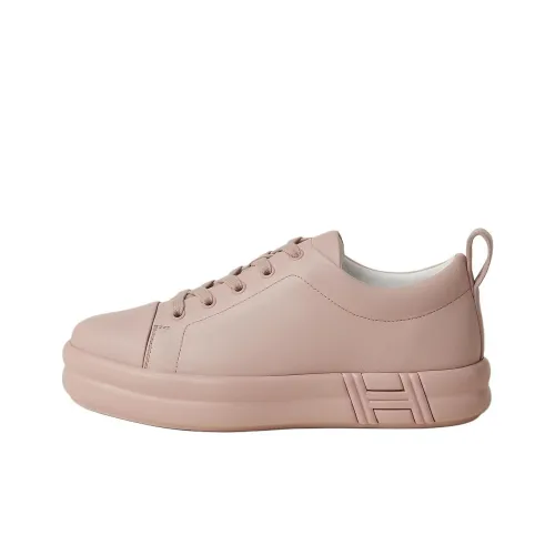 HERMES Happy Low Top Скейтборд Кроссовки Женские Розовые