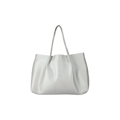 ROOTOTE Сумка из синтетической кожи сумка-тоут сумка для покупок сумка среднего размера женская белая серебряная