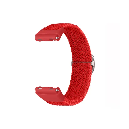 Record Star Ремешок Красный Бежевый Совместимость Тканевый Материал