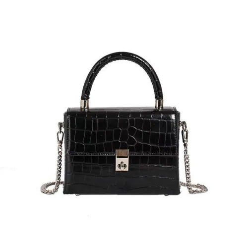 Carksky ПУ (полиуретан) Портативная Сумка через плечо Сумка на плечо Женская Черная Белая