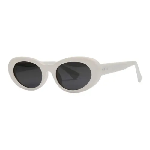 Rieti Ацетат TR90 OVAL SUNGLASSES Женские Белые