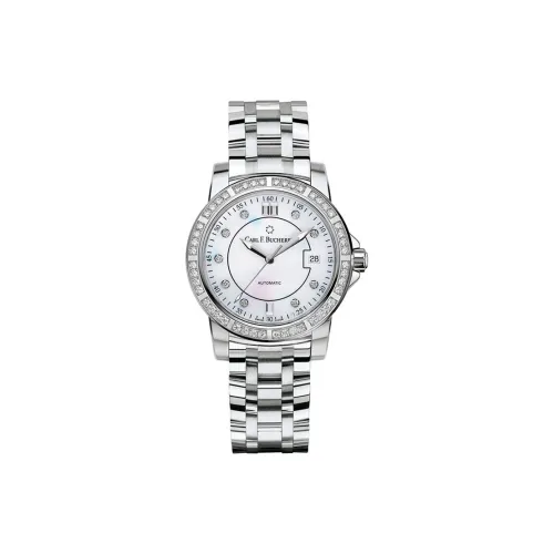 Carl F.Bucherer Автоматический Механический Механизм Мужские Часы PATRAVI Collection 38 мм Белые