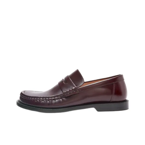 LOEWE Campo Лоферы Бургундский Женские