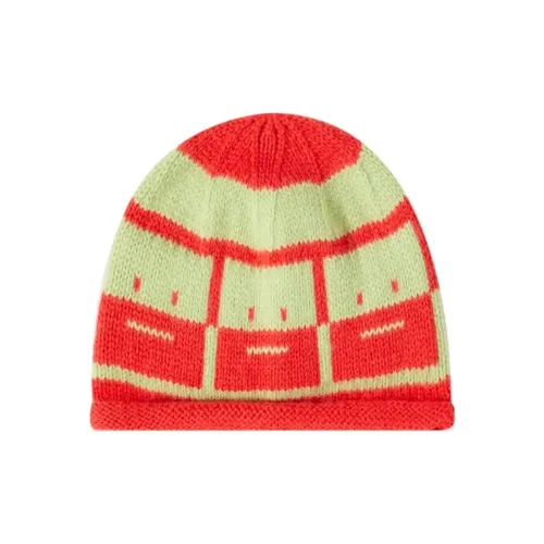 Acne Studios Шерсть Береты Детский Оранжевый