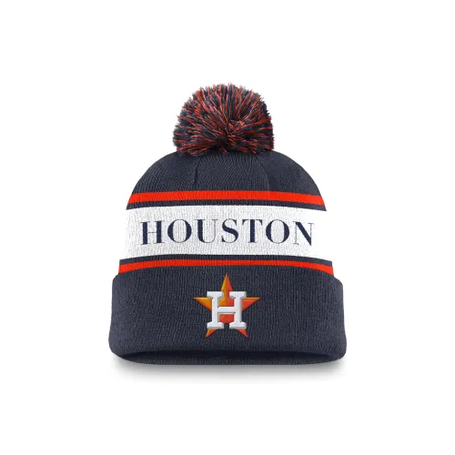 nike Акриловые шапки-бини унисекс морского синего цвета