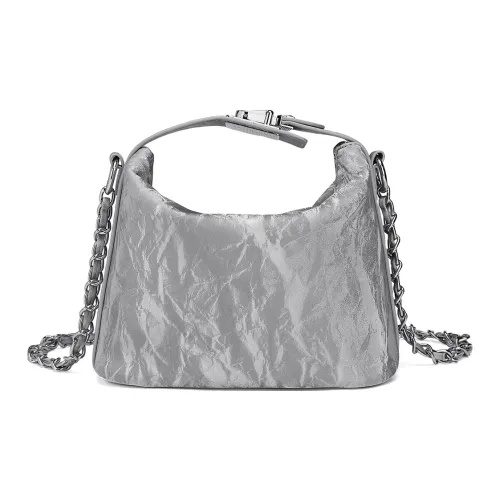 MEXICAN PU Большая Емкость Сумка-ланчбокс Сумка через плечо Маленькая Женская Серебряный Серый Светлый Абрикос Серый Синий