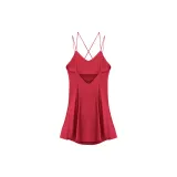 Красное платье-камазол