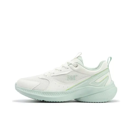 361° Slip Устойчивый к истиранию Низкий Топ Беговые кроссовки Женские Stream Зеленый