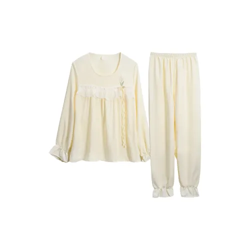 Pretty Lady Пижамный комплект женский абрикосовый