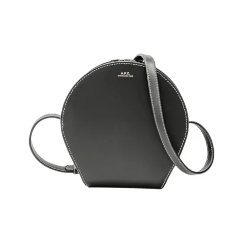 A.P.C Smooth Calfskin Сумка через плечо Женская Черная